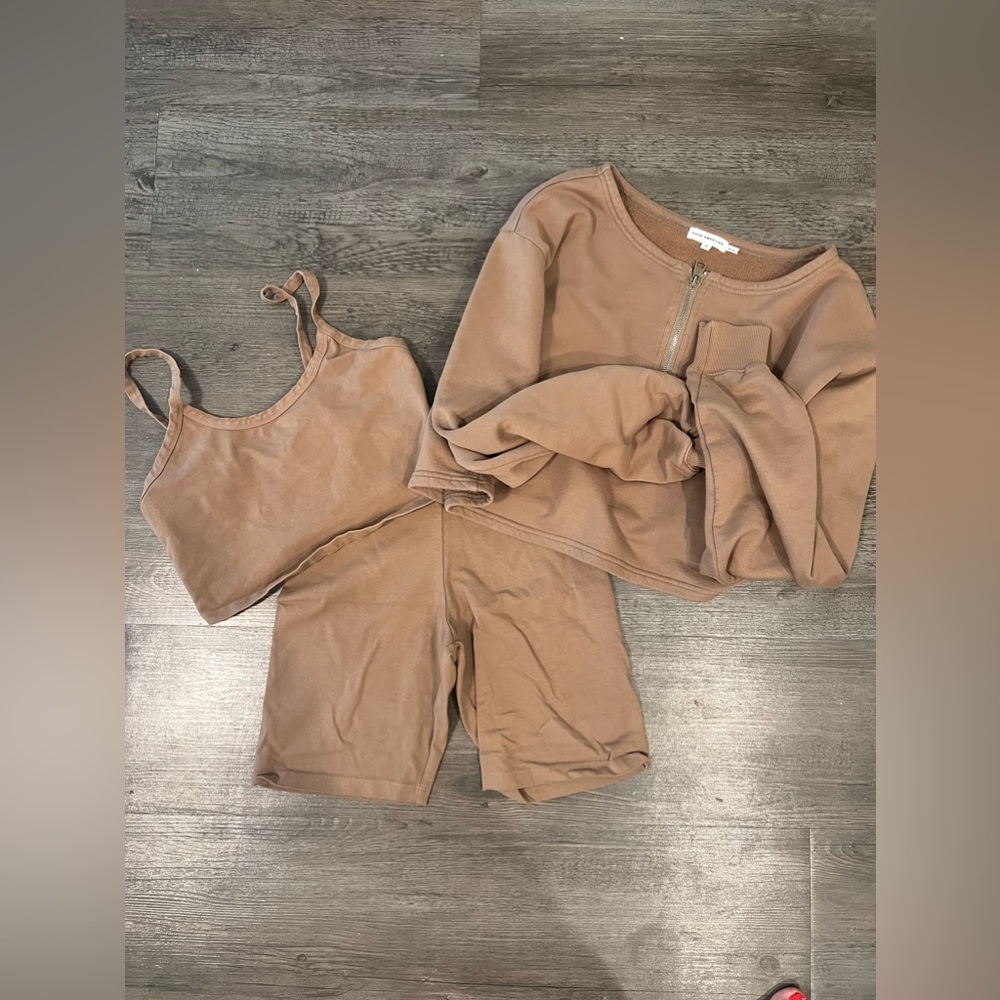 Good American Bike Short Set